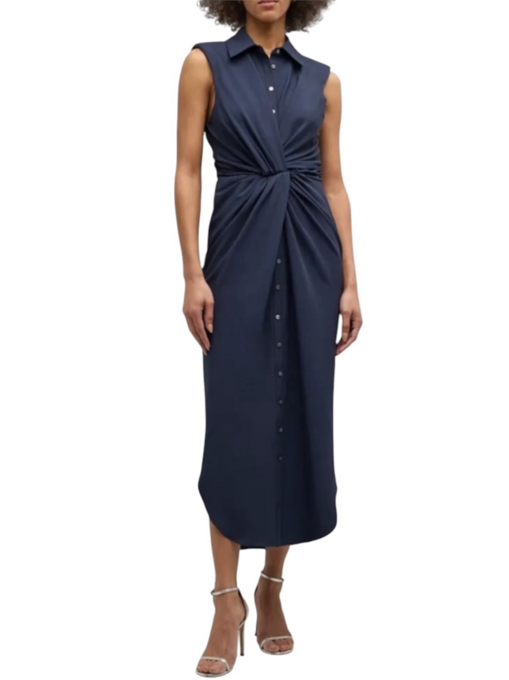 Cinq a Sept Catalina Sleeveless Twisted Midi
Shirtdress